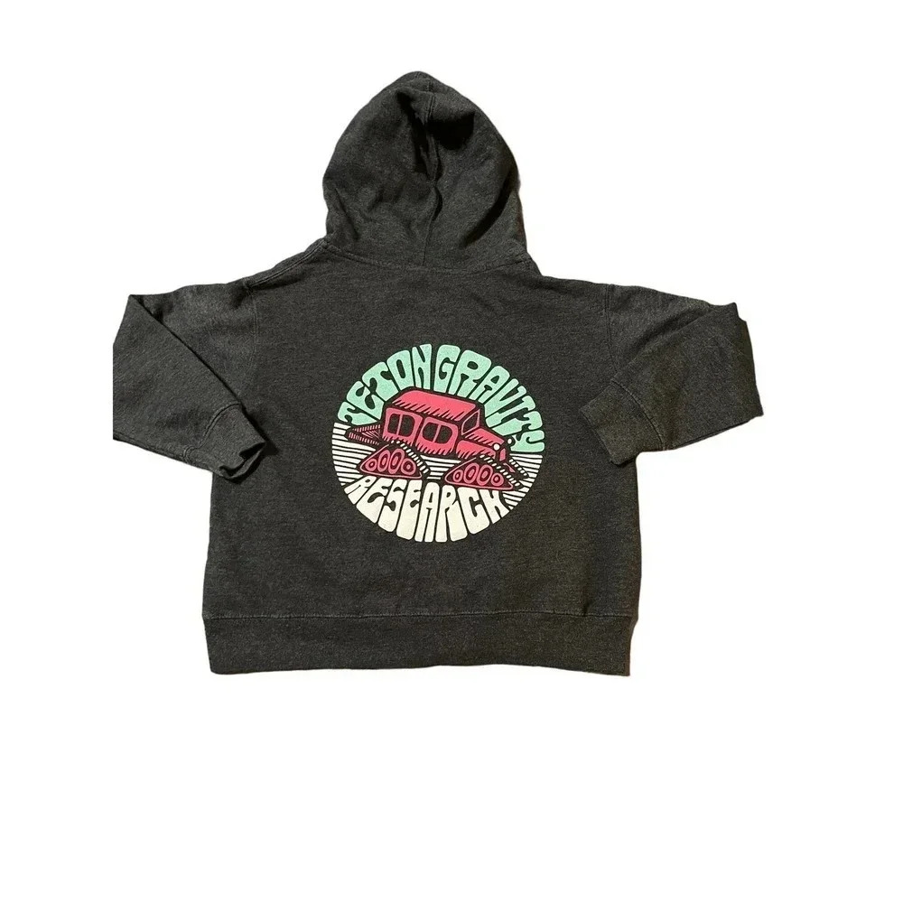 Teton Technogravity Research Youth Unisex Sweatshirt Hoodie SZ Small Dark Grey - Picture 1 of 5